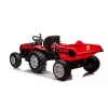 LEAN CARS 24V akutoiteline traktor HC-306 punane haagisega
