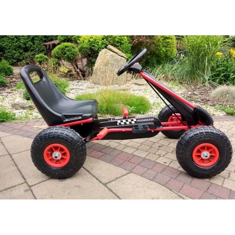 LEAN CARS A-15 GO KART Red