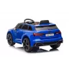 LEAN CARS Audi RS6 BRD-2118 Battery-Powered Vehicle Blue