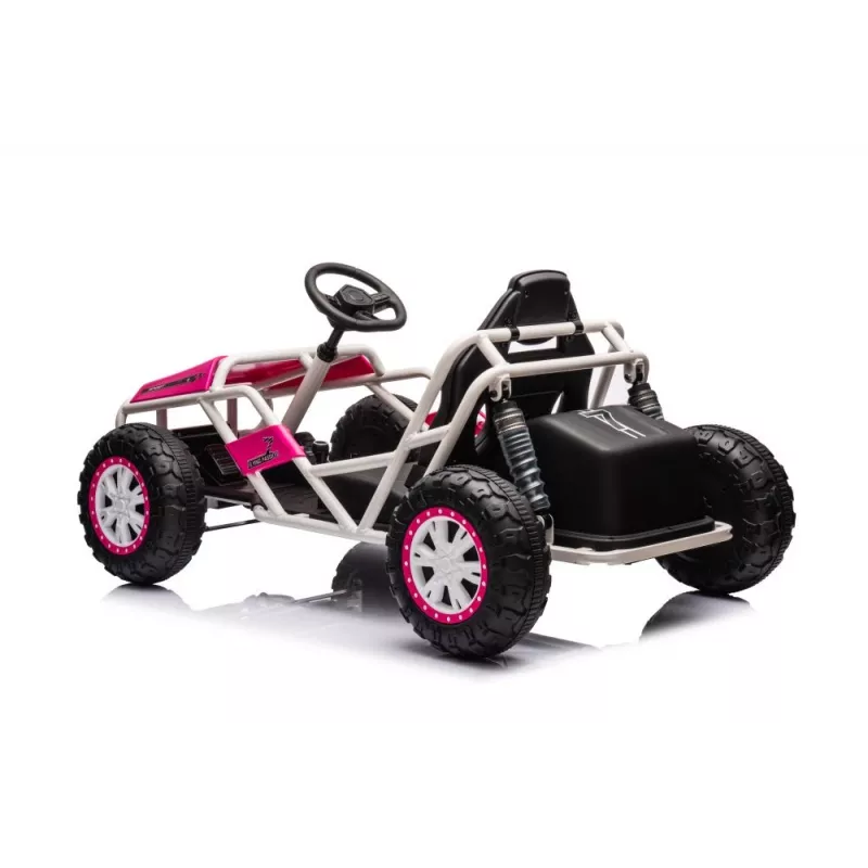 LEAN CARS Battery Car Buggy A8812 Pink 24V