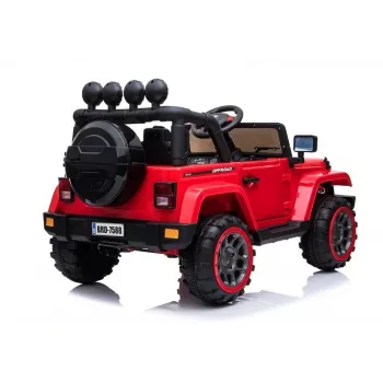 LEAN CARS Patareiauto Jeep BRD-7588 Punane 4x4 7408