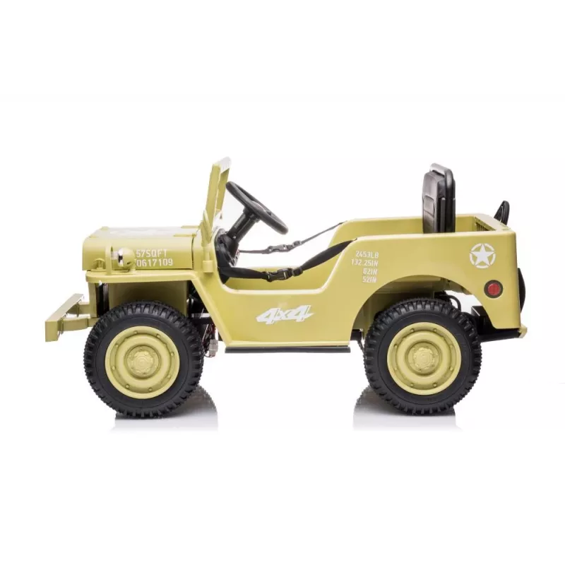 LEAN CARS Battery Car JH-103 Khaki 4x4