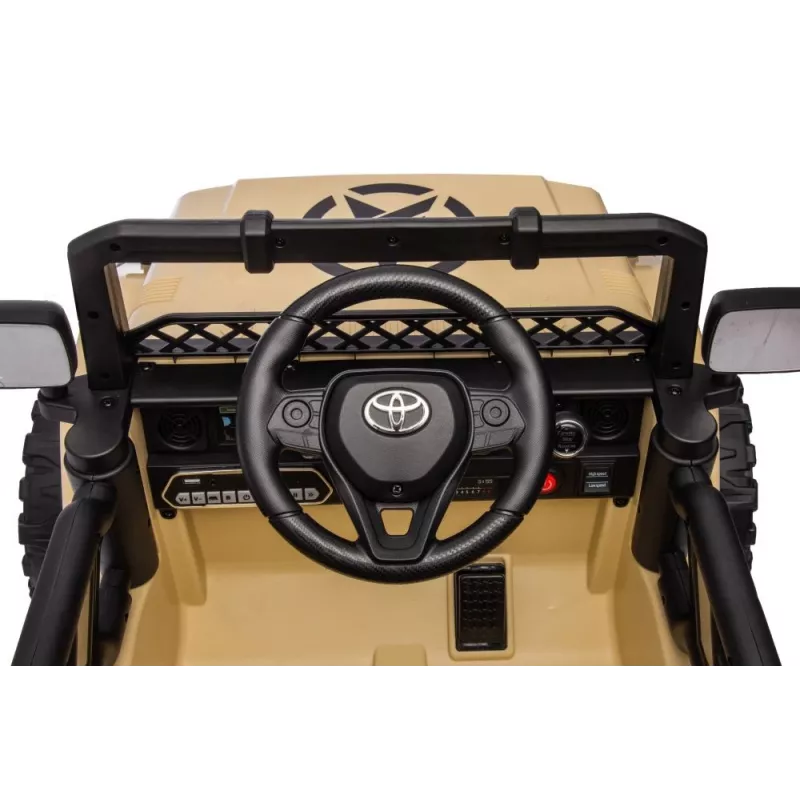 LEAN CARS Akuga Auto Toyota FJ Khaki 4x4 15765 Lean Toys