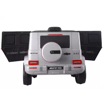 LEAN CARS Patareitoitel Auto Mercedes G63 S306-1 Hõbedane