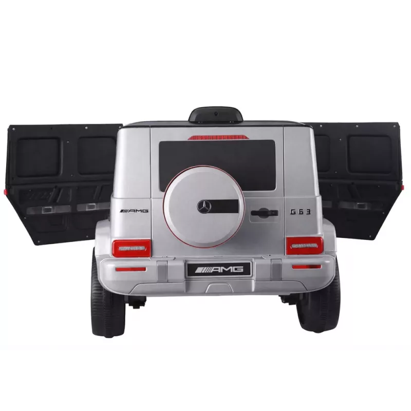 LEAN CARS Patareitoitel Auto Mercedes G63 S306-1 Hõbedane