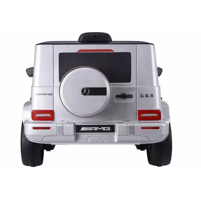 LEAN CARS Patareitoitel Auto Mercedes G63 S306-1 Hõbedane