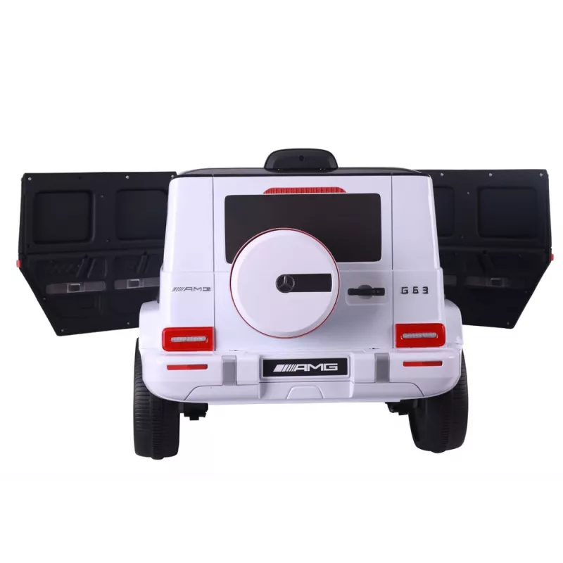 LEAN CARS Patareitoitel Auto Mercedes G63 S306-1 Valge