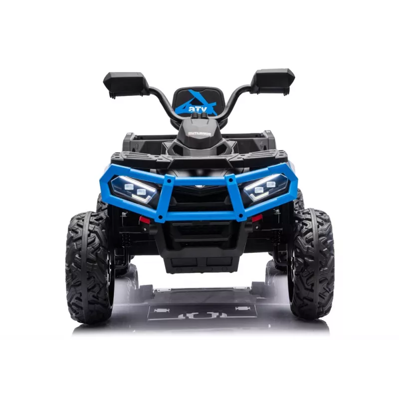 LEAN CARS Patareitoitel Neljarattaline ATV 6 Rattaga Haagisega JC606 24V 4x4 Sinine