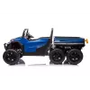 LEAN CARS Battery Operated Vehicle 6 Wheels XB-1038A 4x4 24V Blue