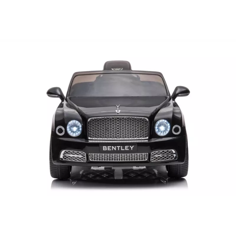 LEAN CARS Bentley Mulsanne laste sõiduauto, 12V, läikiv must, kaugjuhtimispuldiga, MP3, LED-tuled, EVA rattad, 3-6 aastat, max 30 kg