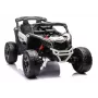 LEAN CARS Akutoitel Buggie Can-am DK-CA003 Valge