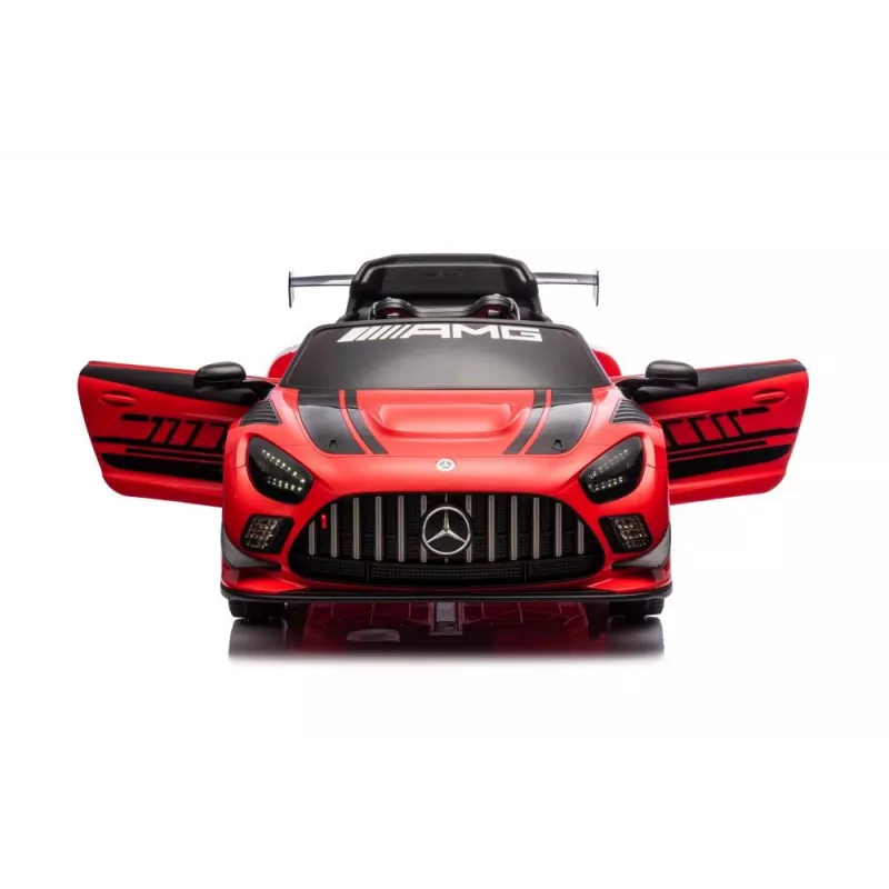 LEAN CARS Battery-Powered Car Mercedes AMG GT3 Red