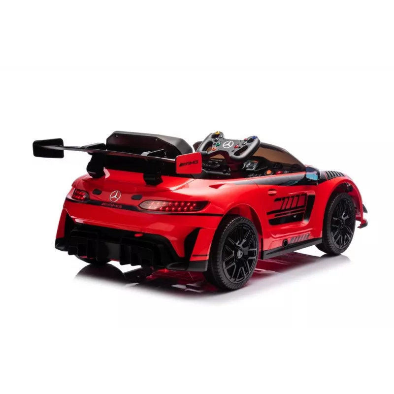 LEAN CARS Battery-Powered Car Mercedes AMG GT3 Red