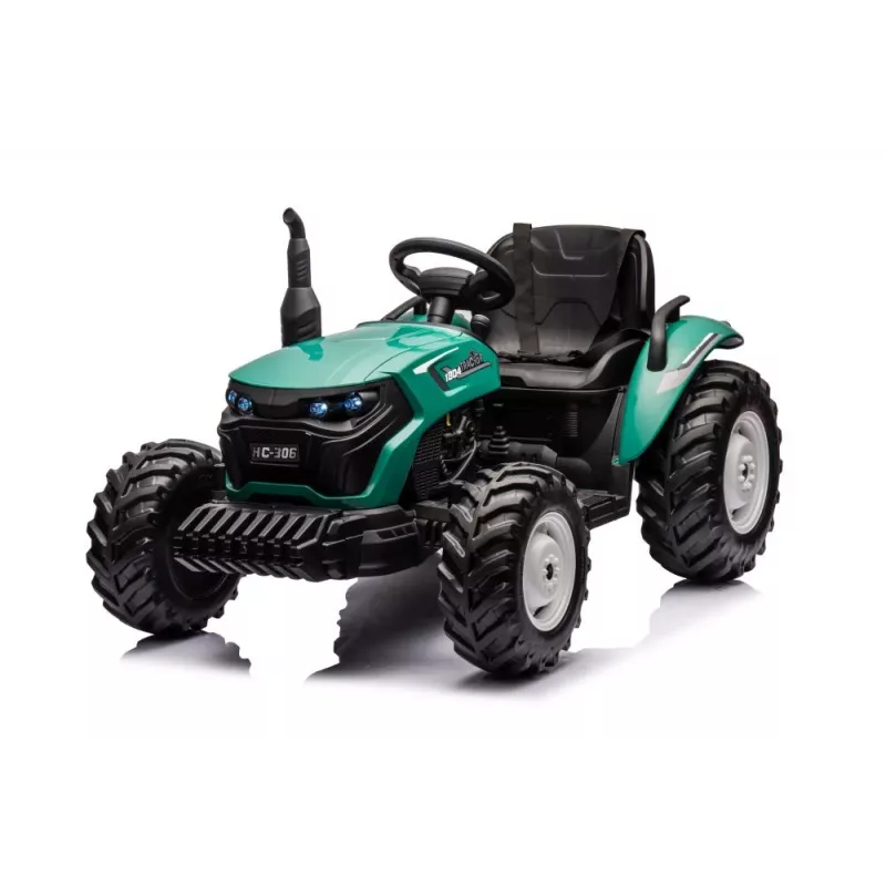 LEAN CARS Akuga sõidutraktor HC-306 Tumeroheline 24V