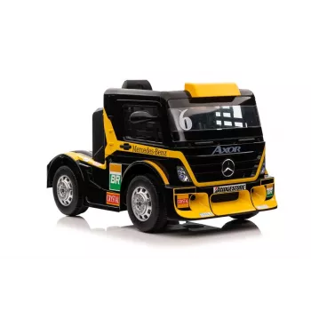 LEAN CARS Akutoitel veok Mercedes XMX622 Kollane LED-tuledega