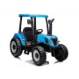 LEAN CARS Battery Tractor A011 24V Blue – Sõiduk mänguasjaks 2x200W mootorite, kaugjuhtimispuldiga, LED-tuledega ja Bluetoothiga