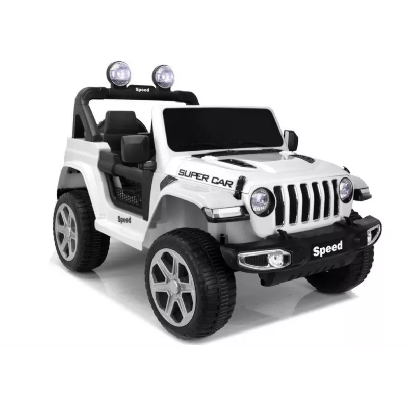 LEAN CARS Battery Vehicle FT-938 White 4x4