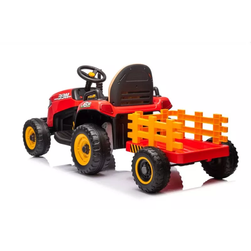 LEAN CARS BBH-030 Punane Patareiga Traktor