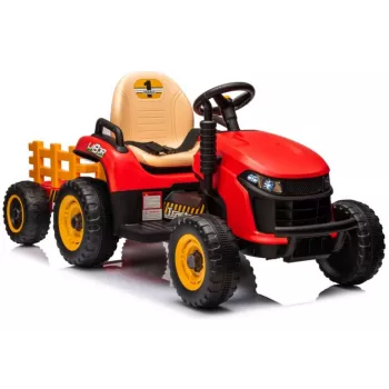 LEAN CARS BBH-030 Punane Patareiga Traktor