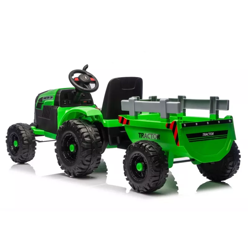 LEAN CARS CH9959B akuga traktor koos haagisega heleroheline 24V