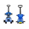 LEAN CARS Coupe Car Manual Ride On with Parent Handle - Sinine