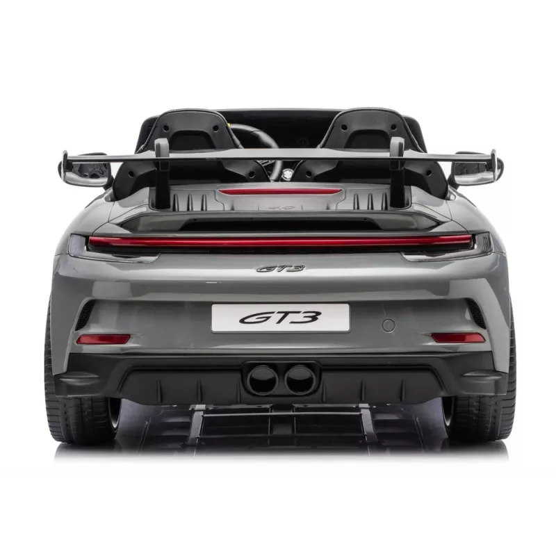 LEAN CARS DK-P911 Porsche GT3 24V Battery-Operated Car Grey