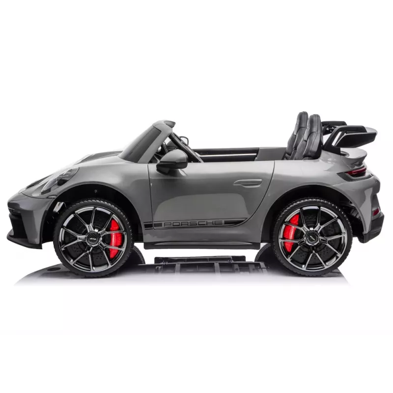 LEAN CARS DK-P911 Porsche GT3 24V Battery-Operated Car Grey