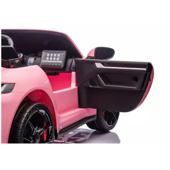 LEAN CARS DK-P911 Porsche GT3 24V roosa akutoitel lasteauto