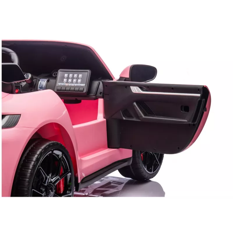 LEAN CARS DK-P911 Porsche GT3 24V roosa akutoitel lasteauto