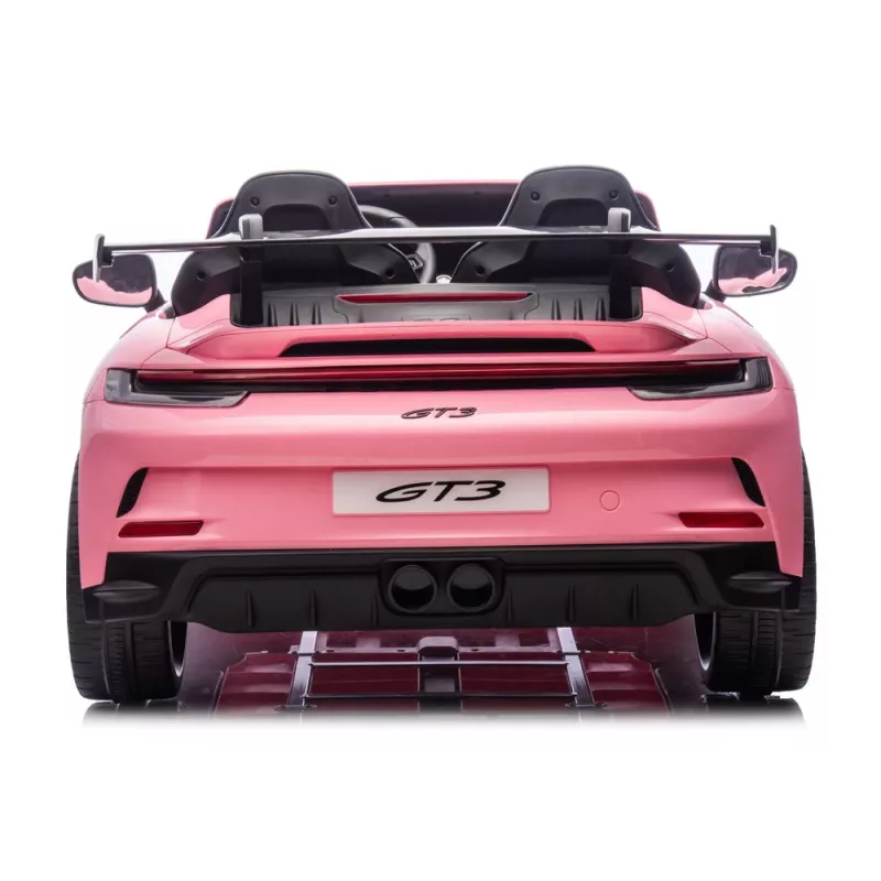 LEAN CARS DK-P911 Porsche GT3 24V roosa akutoitel lasteauto