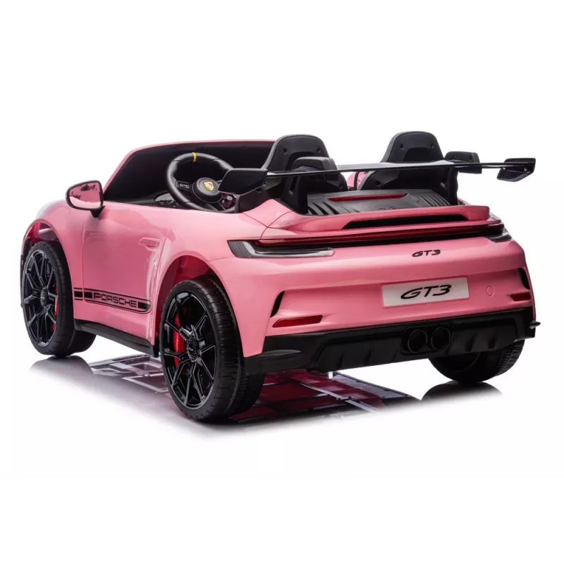 LEAN CARS DK-P911 Porsche GT3 24V roosa akutoitel lasteauto