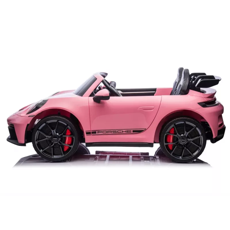 LEAN CARS DK-P911 Porsche GT3 24V roosa akutoitel lasteauto