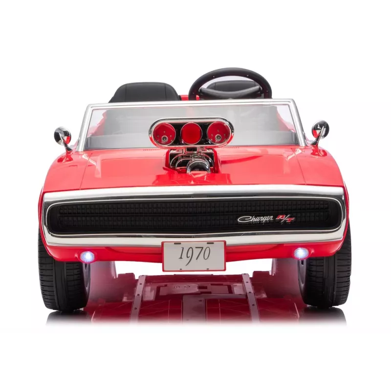 LEAN CARS Dodge Charger R/T DLS-K12 24V7Ah Red Battery Car