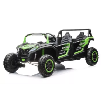 LEAN CARS Electric Ride On Buggy A033 4x4 24V Green