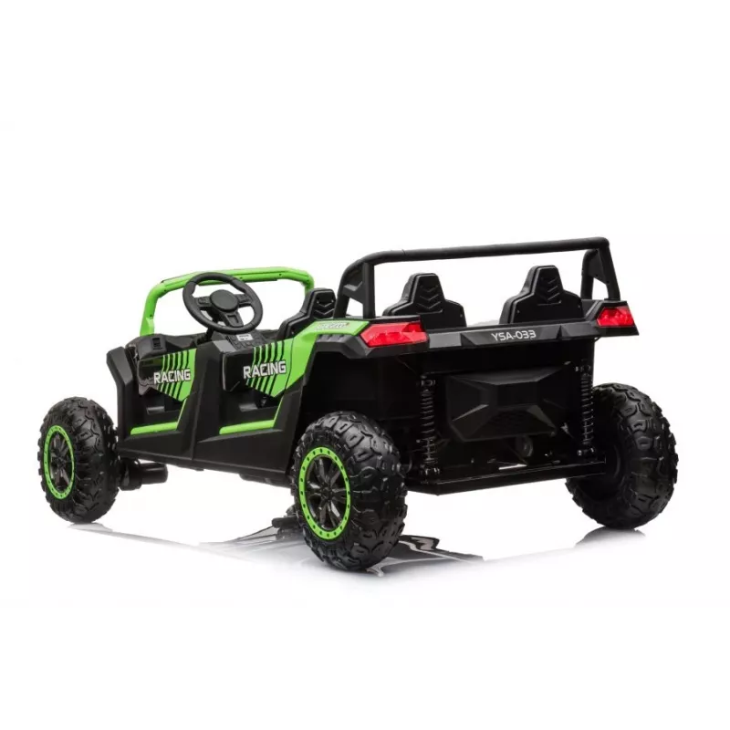 LEAN CARS Electric Ride On Buggy A033 4x4 24V Green