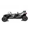 LEAN CARS Electric Ride On Buggy A033 4x4 24V White
