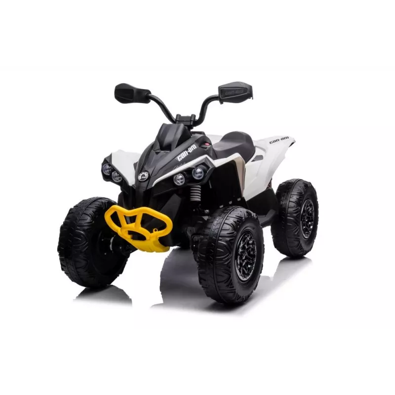 LEAN CARS Electric Ride On CAN-AM Renegate White