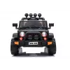 LEAN CARS Elektriline Sõiduauto Jeep BRD-7588 LED-tulede, MP3 ja kaugjuhtimisega, Must 4x4
