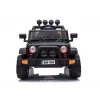 LEAN CARS Elektriline Sõiduauto Jeep BRD-7588 LED-tulede, MP3 ja kaugjuhtimisega, Must 4x4