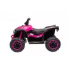 LEAN CARS Elektriline sõiduquad HL568 Roosa – 12V 2x30W Laste ATV muusika, LED-tulede, 30 kg kandevõimega