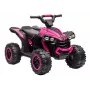 LEAN CARS Elektriline sõiduquad HL568 Roosa – 12V 2x30W Laste ATV muusika, LED-tulede, 30 kg kandevõimega
