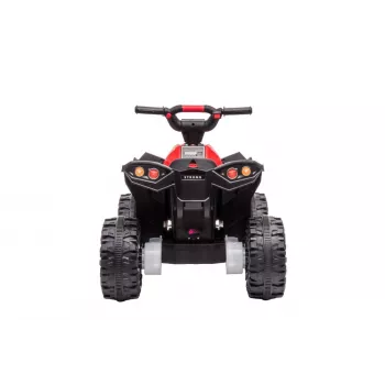 LEAN CARS elektriline laste ATV HL568 punane 6V akutoitega, LED-tulede ja muusikaga