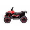 LEAN CARS elektriline laste ATV HL568 punane 6V akutoitega, LED-tulede ja muusikaga