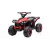 LEAN CARS elektriline laste ATV HL568 punane 6V akutoitega, LED-tulede ja muusikaga