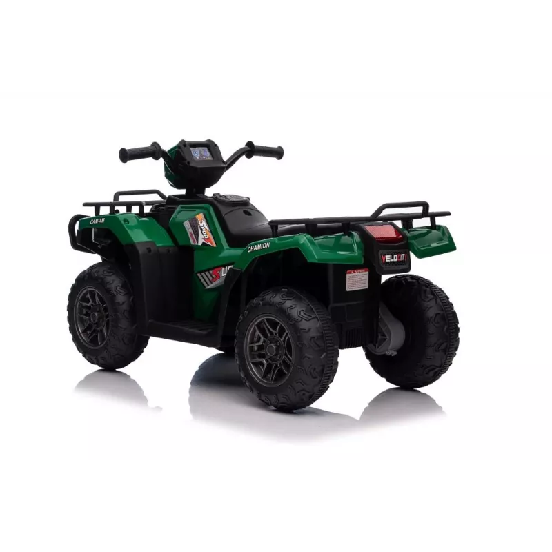 LEAN CARS Elektriline sõiduquad JC915 roheline – 12V, 2x35W, laste ATV