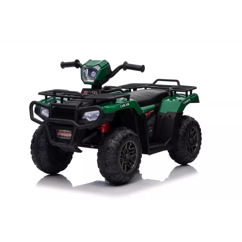 LEAN CARS Elektriline sõiduquad JC915 roheline – 12V, 2x35W, laste ATV