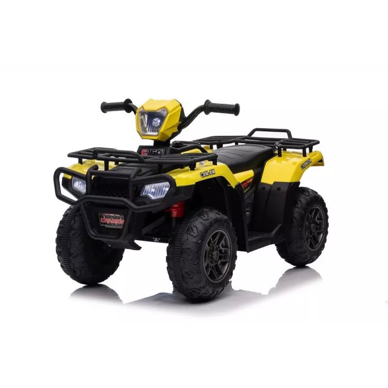 LEAN CARS Elektriline sõiduquad JC915 kollane