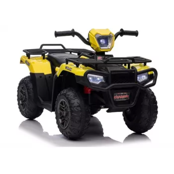 LEAN CARS Elektriline sõiduquad JC915 kollane