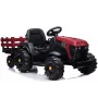 LEAN CARS Electric Ride On Tractor with Trailer BDM0925 Red