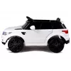 LEAN CARS HL1638 elektriline sõiduauto lastele - valge, 12V akutoitega, vanemlik kaugjuhtimispult, MP3, LED-tuled, EVA rattad